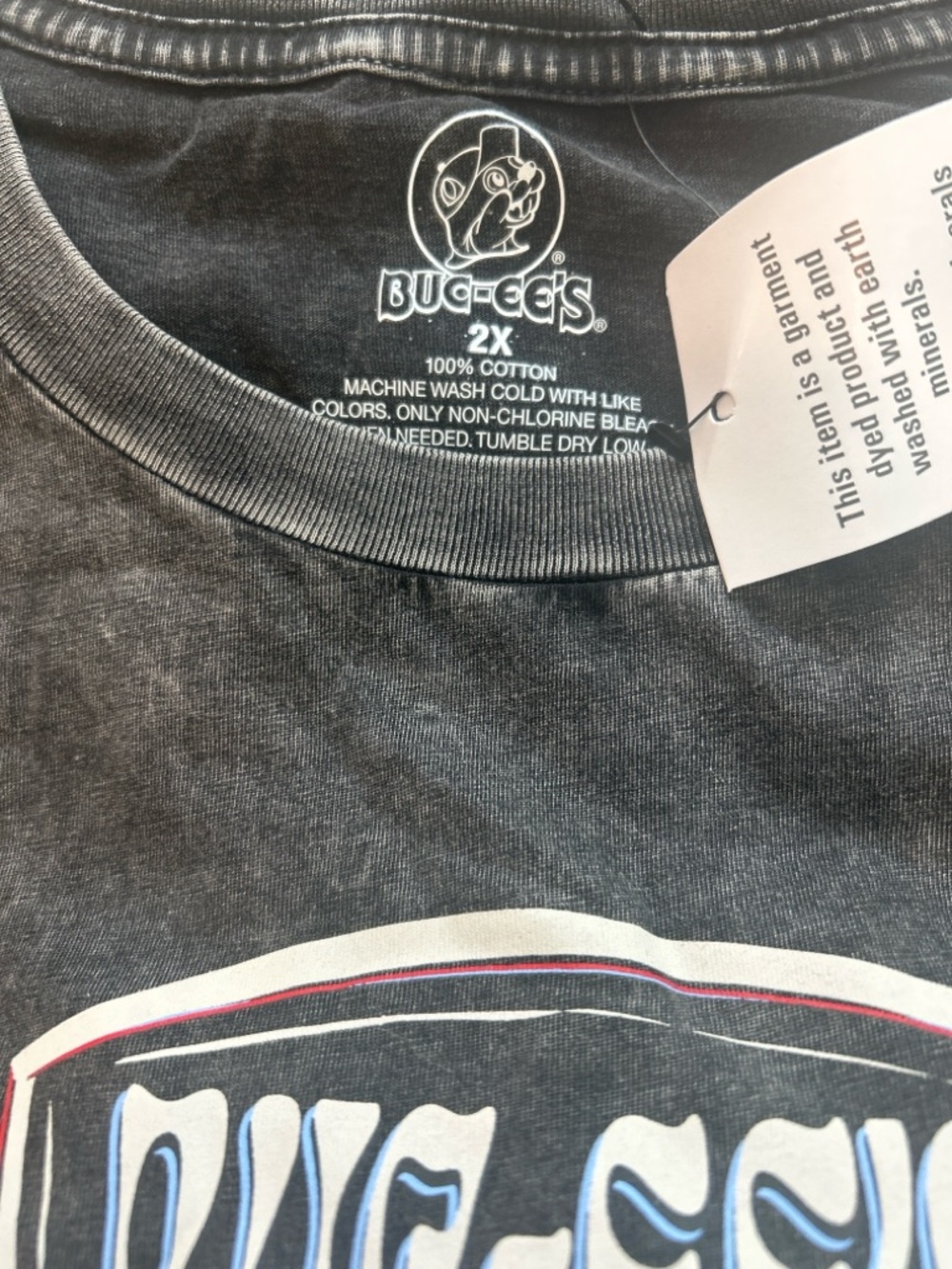 Buc-ee’s Tour 2025 Graphic Tee NWT Texas Beaver Shirt Vintage Wash Unisex 2X - Picture 3 of 3